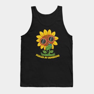 Sunflower Fueled By Sunshine Tank Top